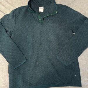 Sonoma Forest Green Quilted Pullover